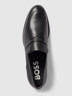 BOSS Penny-Loafer Aus Echtem Leder Mit Schaftbrücke Modell 'Colby' - Schwarz -Guesi Bekleidung Geschaft 88rjgkib8p83gdi5akrkec1o7554sia68d94ujq89or42gimal24ok2f8gq4ad9p98s58lhi719kaj236go3ieb2cph36p3370pj4p9k6kr64o9icosmac1gcoq3eopn6som2e0