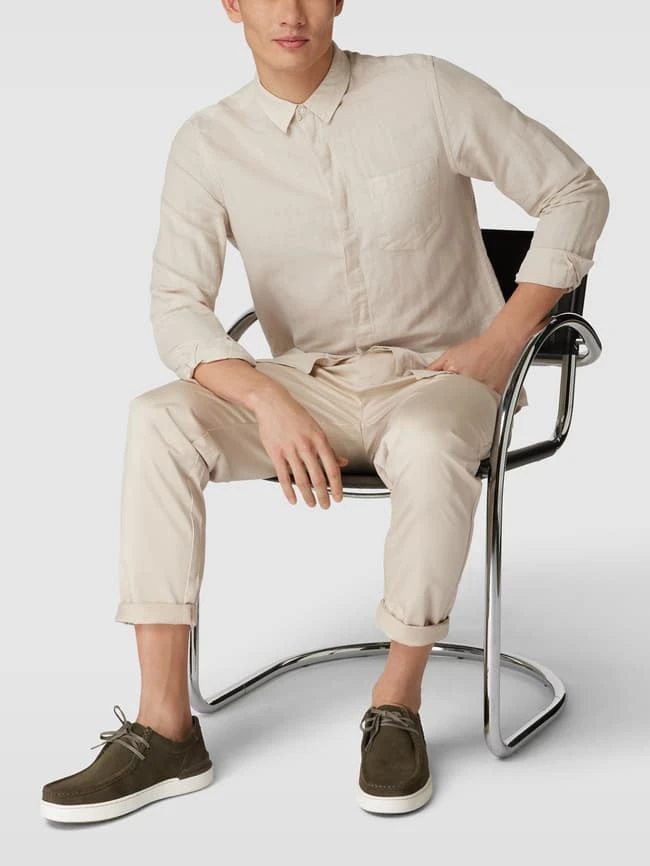 Clarks Schuhe Mit Schnürverschluss - Khaki 3 Clarks Schuhe Mit Schnürverschluss - Khaki