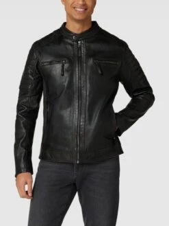 BULL & BERRY Lederjacke Mit Steppnähten - Schwarz -Guesi Bekleidung Geschaft 89146hil8h3lcgam8t55cdi789336lhn9sq4ke2e9l3l8j1kad7k6lai8p134dhna97jakq5a52j2di39h3mad9g75i3ep346grj0d1kc5hjeohkccsj4c3165hj4ob370ojec8