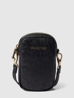 VALENTINO BAGS Handytasche Mit Allover-Logo Modell 'RELAX' - Schwarz