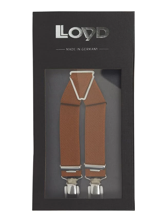 Lloyd Men's Belts Hosenträger In X-Form - Cognac 5 Lloyd Men's Belts Hosenträger In X-Form - Cognac – Bild 3