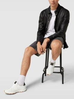 Fred Perry Sneaker Mit Perforierungen - Weiß