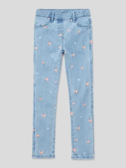 S.Oliver RED LABEL Jeans Mit Motiv-Stitching - Blau