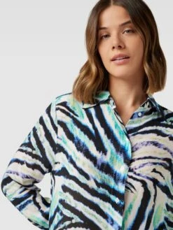 Yippie Hippie Blusenkleid Mit Allover-Muster - Blau -Guesi Bekleidung Geschaft 897l2kaaa8o58li58d748e9g98ql0dqe8sr3ie2e658l2da9696kiiib6l74gh296l8kucic6t4kuii26d3jgdj471ij6e1m64rm4o9k6cs3ae9oc8r64p1m74sjepj66oo6cd0