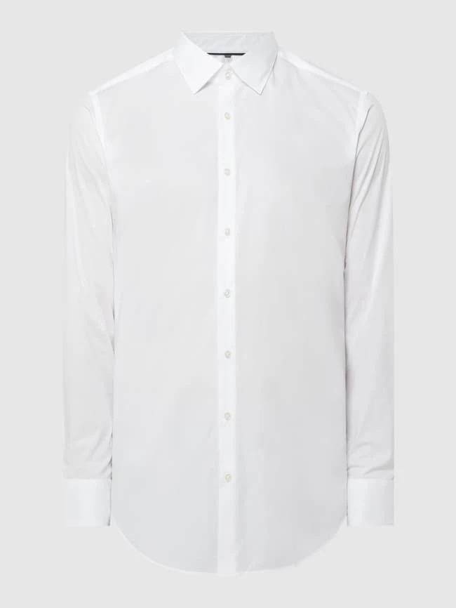 Jake*s Regular Fit Business-Hemd Aus Popeline - Weiß 4 Jake*s Regular Fit Business-Hemd Aus Popeline - Weiß – Bild 2