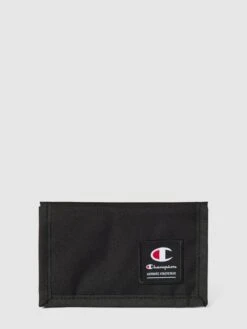 CHAMPION Portemonnaie Mit Label-Patch - Schwarz