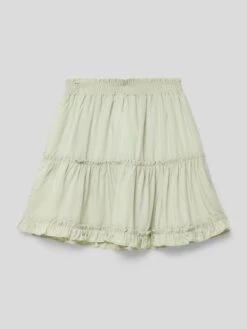 Guess Midirock Mit Smok-Details - Schilf -Guesi Bekleidung Geschaft 8cok8k1lad5k4ki79973ghibakq52c1k88o38e9k6l0kodpm6914adia9p5k2cah8sol0ci1ah5k2gpm90o3echncos3gphpcpgj6e9k74sjge32cks68ob46sojiob6cos30dg