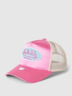 Von Dutch Cap Mit Label-Patch Modell 'CARY' - Pink