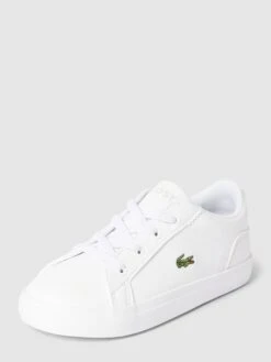 Lacoste Sneaker Mit Logo-Stitching - Weiß