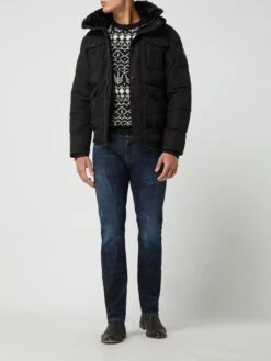 Wellensteyn Leuchtkraft 435 Funktionsjacke Mit Abnehmbarer Kapuze - Schwarz