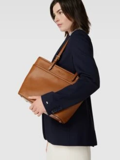 MICHAEL Michael Kors Shopper Mit Label-Detail Modell 'WINSTON' - Mittelbraun