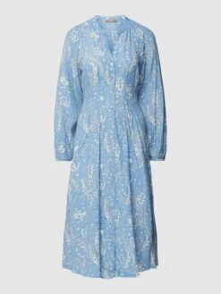 Jake*s Collection Midikleid Aus Viskose Mit Allover-Muster - Bleu -Guesi Bekleidung Geschaft 8gok4gi97194ik228p530hpn64rjih2m94pj4hq66kp3ccih9l34qdah6l1kqh2k6tb5chi9ap8l0gi4a53jee9ncgr62phk69h64p9k68p34e9h70rjcoj66kpmachj60rm2p8