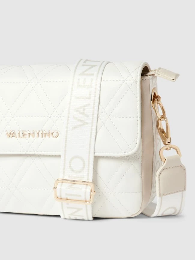 VALENTINO BAGS Umhängetasche Mit Steppnähten Modell 'PALM' - Ecru 4 VALENTINO BAGS Umhängetasche Mit Steppnähten Modell 'PALM' - Ecru – Bild 2