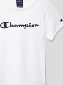 CHAMPION T-Shirt Mit Label-Print - Weiß -Guesi Bekleidung Geschaft 8h0lcd268p254k2c8oq46iq49d6kuk2j8p7kglak99334khhal5jcjhh75alchaf75642e9i9opl4c21a8o3ic3460r3aohh64pm6c1k64sj4e1n68pm4e1o60p32dr1cor3ioo