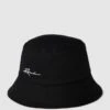 REVIEW Bucket Hat Aus Baumwolle Mit Label-Stitching - Schwarz