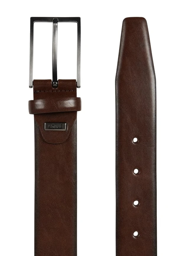 Cinque Ledergürtel Mit Dornschließe Modell 'Pienza' - Dunkelbraun 4 Cinque Ledergürtel Mit Dornschließe Modell 'Pienza' - Dunkelbraun – Bild 2