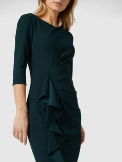 Paradi Cocktailkleid Mit Drapierung Und Volantbesatz - Grün -Guesi Bekleidung Geschaft 8h546l9i713j0gq9al334h9hagq58hib610kgha6ad83ihqh65a5ch1ka93kehql6or38jpo6d5laia76ko30dj274p32cr36ko3ao9kcoqm8o9k71i30d3464qj0o9p6kqjepg