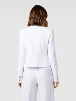 MICHAEL Michael Kors Blazer Mit Label-Details - Weiß -Guesi Bekleidung Geschaft 8h7kahi861456d1lal6kgc9h9kojeci99l34uiq5856l4h2lad836chl91238giea8okcd1l6hb3cihm9go30dhnclj34chhclij8phk6ko64e3274omcob16kq3ac9gccs3ap0