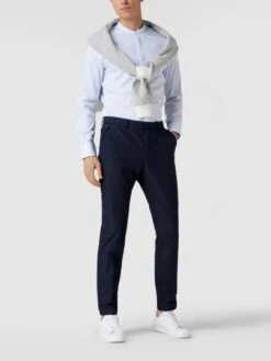 BOSS Slim Fit Chino Mit Stretch-Anteil Modell 'Kaito' - Dunkelblau