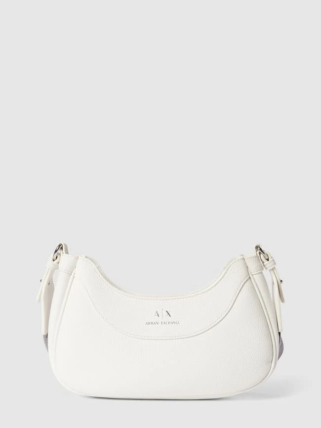 ARMANI EXCHANGE Handtasche Mit Label-Detail Modell 'WAVE' - Weiß 4 ARMANI EXCHANGE Handtasche Mit Label-Detail Modell 'WAVE' - Weiß – Bild 2