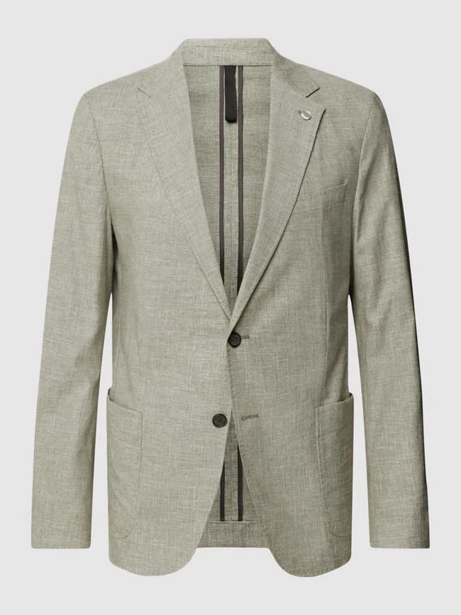 Strellson 2-Knopf-Sakko Mit Allover-Muster Modell 'Acon' - Lindgrün 4 Strellson 2-Knopf-Sakko Mit Allover-Muster Modell 'Acon' - Lindgrün – Bild 2