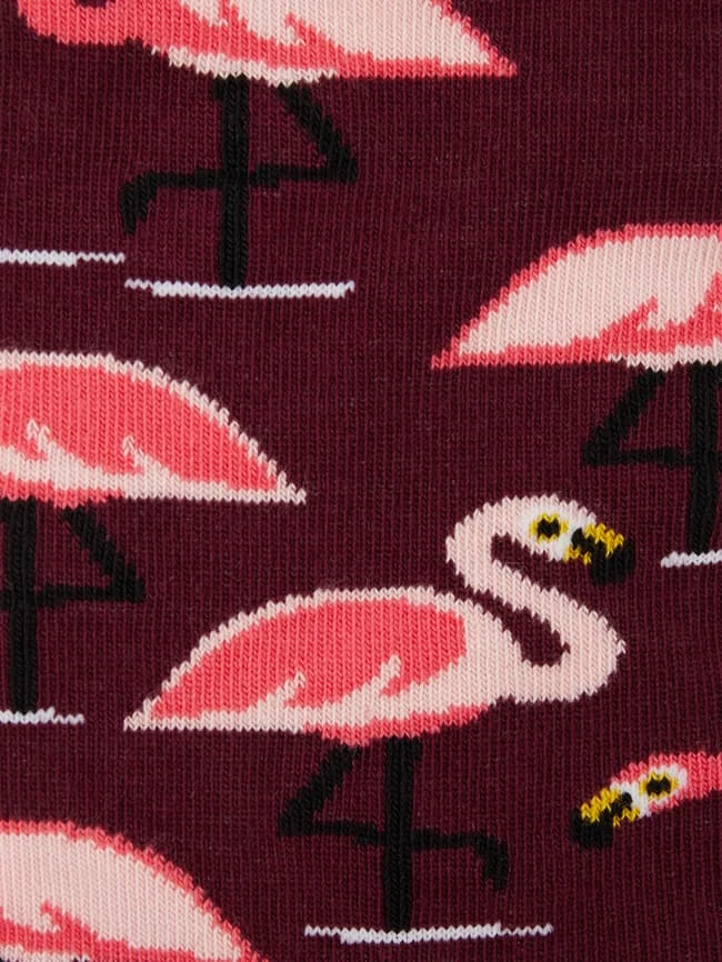 Many Mornings Socken Mit Allover-Muster - Bordeaux Rot 5 Many Mornings Socken Mit Allover-Muster - Bordeaux Rot – Bild 3