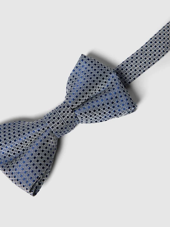 Wilvorst Fliege Und Einstecktuch Im Set - Blau 5 Wilvorst Fliege Und Einstecktuch Im Set - Blau – Bild 3