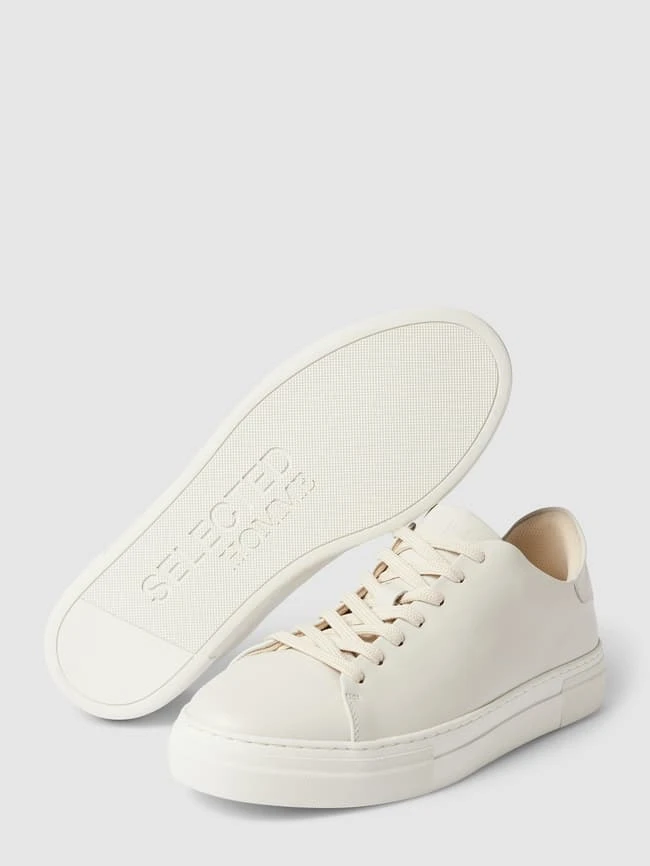 Selected Homme Sneaker Aus Echtem Leder Modell 'DAVID' - Offwhite 6 Selected Homme Sneaker Aus Echtem Leder Modell 'DAVID' - Offwhite – Bild 4