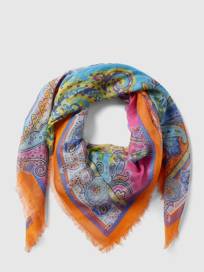 Roeckl Schal Mit Paisley-Muster Modell 'Paisley Fusion' - Orange 4 Roeckl Schal Mit Paisley-Muster Modell 'Paisley Fusion' - Orange – Bild 2