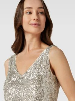 Jake*s Cocktail Crop Top Mit Paillettenbesatz - Silber -Guesi Bekleidung Geschaft 8l13il1ga8sj0ca56l938c9g6d44eg9g6so4oii871532hhk8oqjic2i853kicic98p5ch9n99542i25a8o38c9j6cr6cdj1cco3ecpkclhjae34ccs3ep9j61ijcc9k6lgjec0