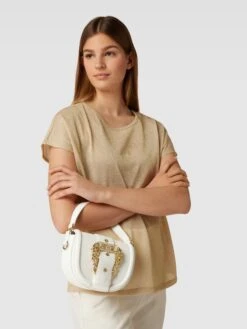 Versace Jeans Couture Saddle Bag Mit Label-Detail - Weiß