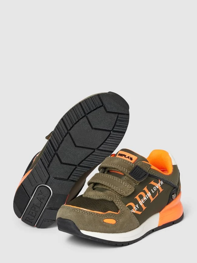 Replay Sneaker Mit Label-Details Modell 'SHOOT' - Khaki 5 Replay Sneaker Mit Label-Details Modell 'SHOOT' - Khaki – Bild 3