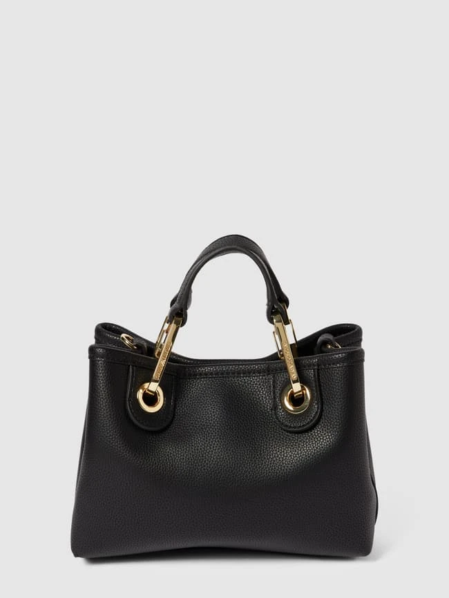 Emporio Armani Handtasche Mit Label-Details - Schwarz 6 Emporio Armani Handtasche Mit Label-Details - Schwarz – Bild 4