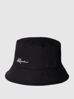 REVIEW Bucket Hat Mit Brand-Stitching - Schwarz