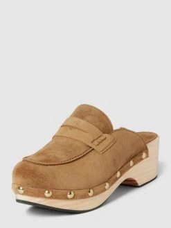 ALPE Pantolette Mit Plateausohle Modell 'Clog' - Camel -Guesi Bekleidung Geschaft 8l3j4ghj60r4cdib7114oca7ad5kmjpm9oskilhk856jiia391144cqg9h4ksj2eah1kie1j69232c2e8t3m2d33chhmadj4coom6e1k70o32o9p74r3ioj570o3ad36cos30p8