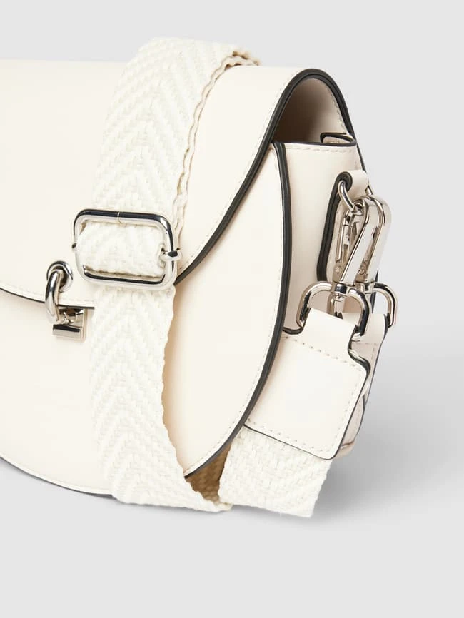 Seidenfelt Saddle Bag Mit Label-Detail Modell 'KISA' - Beige 5 Seidenfelt Saddle Bag Mit Label-Detail Modell 'KISA' - Beige – Bild 3