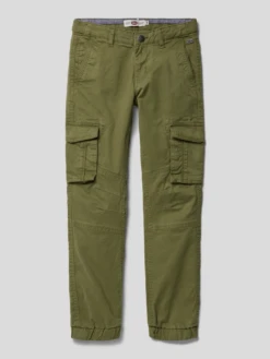 Petrol Cargohose Mit Cargotaschen - Khaki