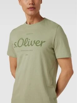 S.Oliver RED LABEL T-Shirt Mit Label-Print Modell 'Logo' - Schilf -Guesi Bekleidung Geschaft 8l3l2cph9p536e1n8gplccil7554mcql8l44ud1g955j0iaa64q3gi2da8p4khadad15cii860rl2i9j853jie9lcpgj4dhgchi3cdhk75ij4oj2c8r36p9jc4s3ad1g6hh32do