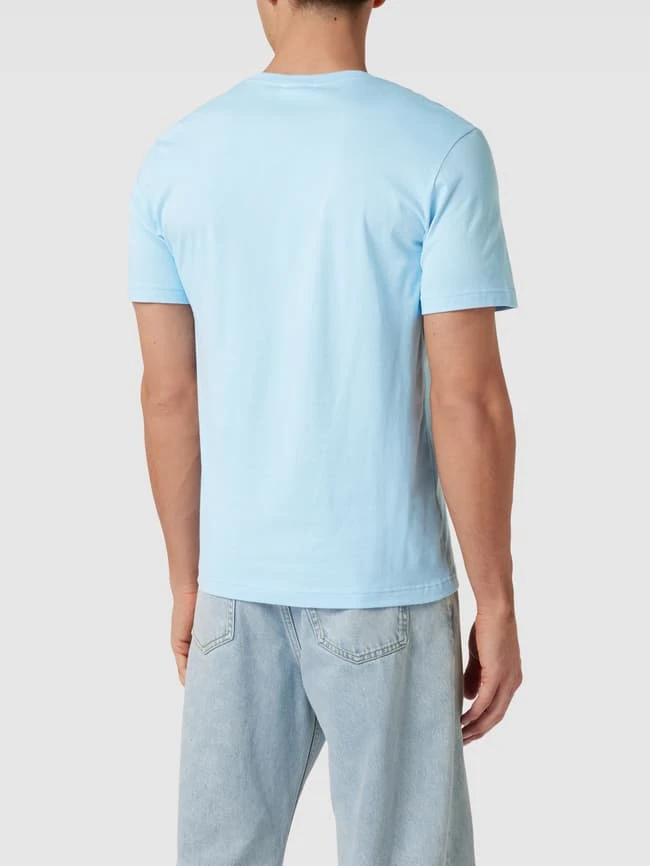 Lacoste T-Shirt Mit Logo-Stitching - Hellblau 7 Lacoste T-Shirt Mit Logo-Stitching - Hellblau – Bild 5