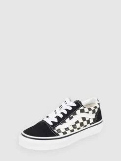 Vans Sneaker Aus Veloursleder Und Textil Modell 'Old Skool' - Schwarz