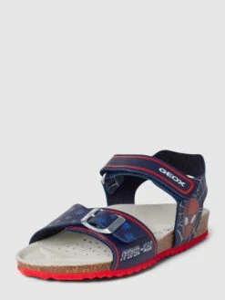 Geox Sandalen Mit Motiv-Print Modell 'GHITA' - Marineblau