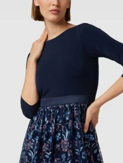 Swing Blusenkleid Mit Allover-Muster - Dunkelblau -Guesi Bekleidung Geschaft 8oq32kq799352e2m71250i298h0kel2j61248da588p58cai9cr4ekhk950jaia8ad648d9l6t754hil74o30ohp70rjcd9n68r6ao9k65j3iohg6hh30phlc4sj6cr5c5i6cp8