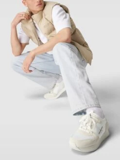 Calvin Klein Jeans Sneaker Mit Label-Detail Modell 'RUNNER SOCK' - Pastellgelb Meliert