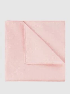 Blick Einstecktuch Aus Seide - Altrosa