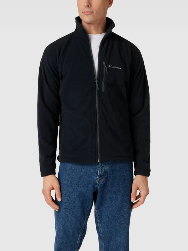 Columbia Fleecejacke Mit Stehkragen Modell 'FAST TRECK' - Schwarz 6 Columbia Fleecejacke Mit Stehkragen Modell 'FAST TRECK' - Schwarz – Bild 4