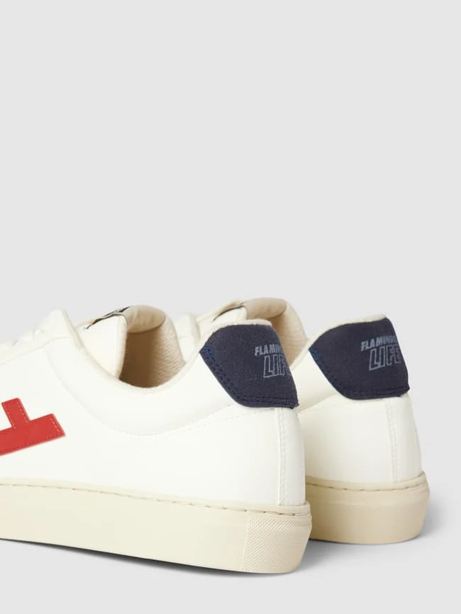 Flamingos Life Sneaker Mit Label-Details Modell 'Classic 70s' - Offwhite 4 Flamingos Life Sneaker Mit Label-Details Modell 'Classic 70s' - Offwhite – Bild 2