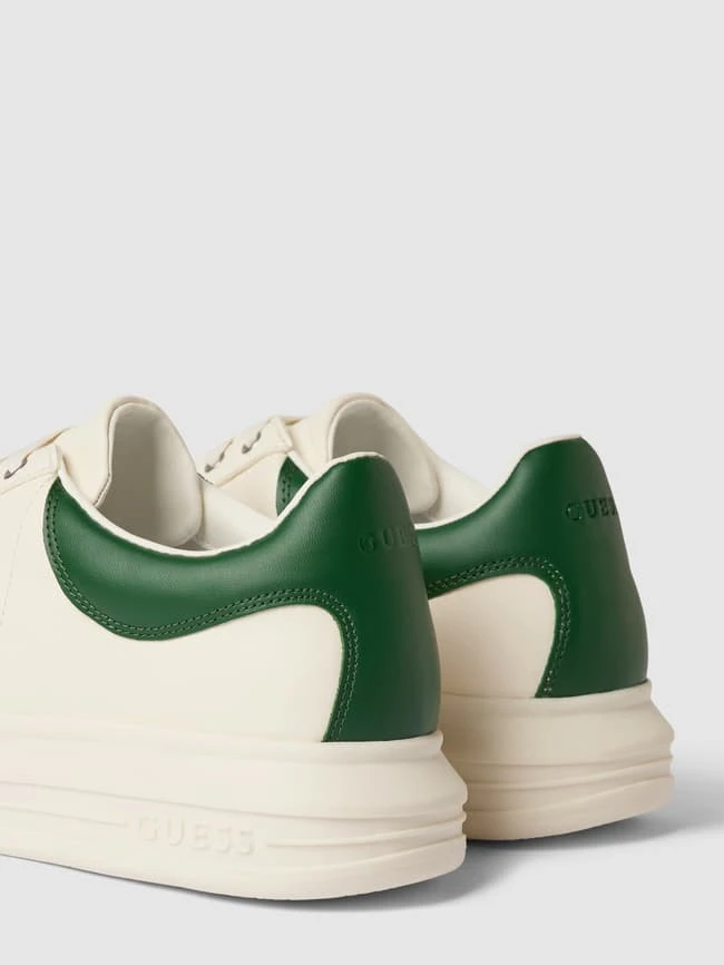 Guess Sneaker Mit Kontrastbesatz - Weiß 5 Guess Sneaker Mit Kontrastbesatz - Weiß – Bild 3