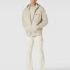 Pegador Oversized Sweatjacke Mit Kapuze Modell 'West' - Offwhite