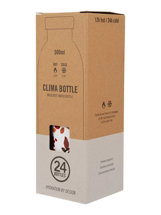 24bottles Thermosflasche Aus Edelstahl - Rostrot 4 24bottles Thermosflasche Aus Edelstahl - Rostrot – Bild 2