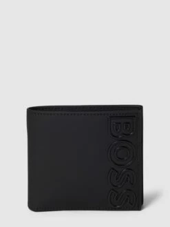 BOSS Portemonnaie In Leder-Optik Modell 'Goodwin' - Schwarz